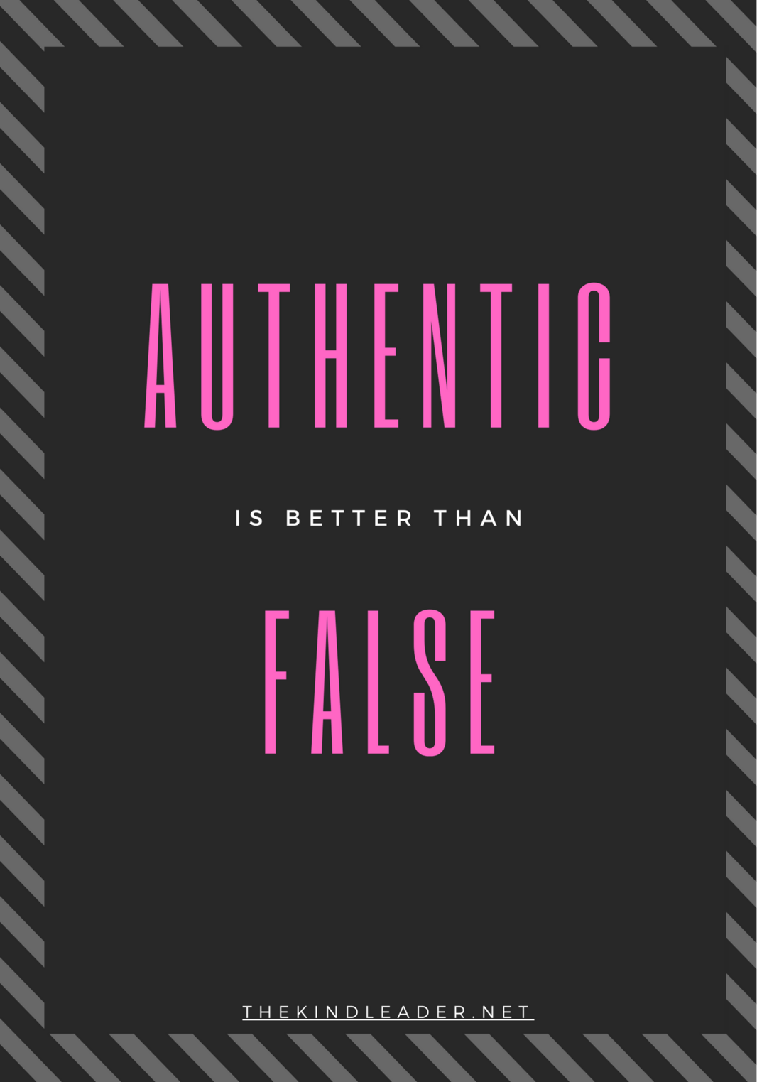 Cover Authentic False
