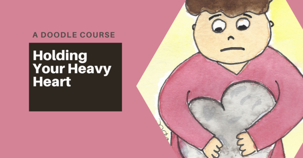 Doodle Lesson Your Heavy Heart sales Image -2