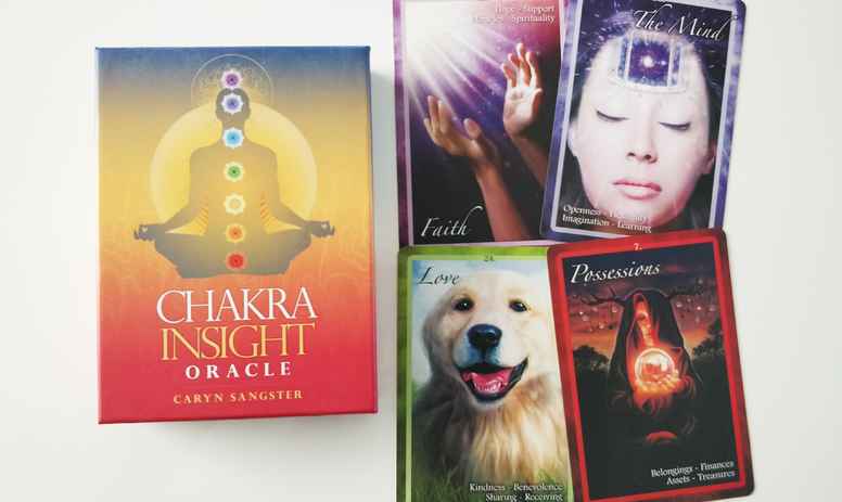 Chakra insight oracle card
