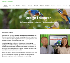 Design i naturen online kurs