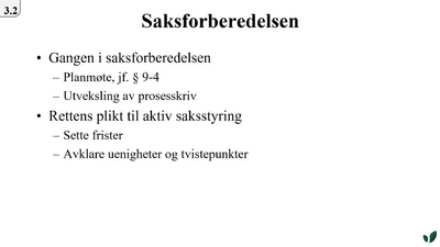 JK090921 Saksforberedelsen