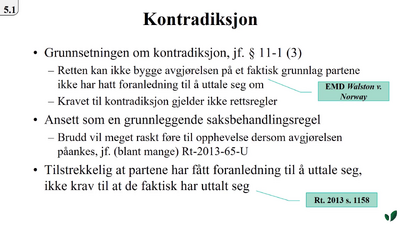 JK110921 Kontradiksjon