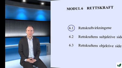 JK110921 Generelt om rettskraft