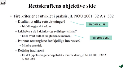 JK110921 Rettskraftens objektive side
