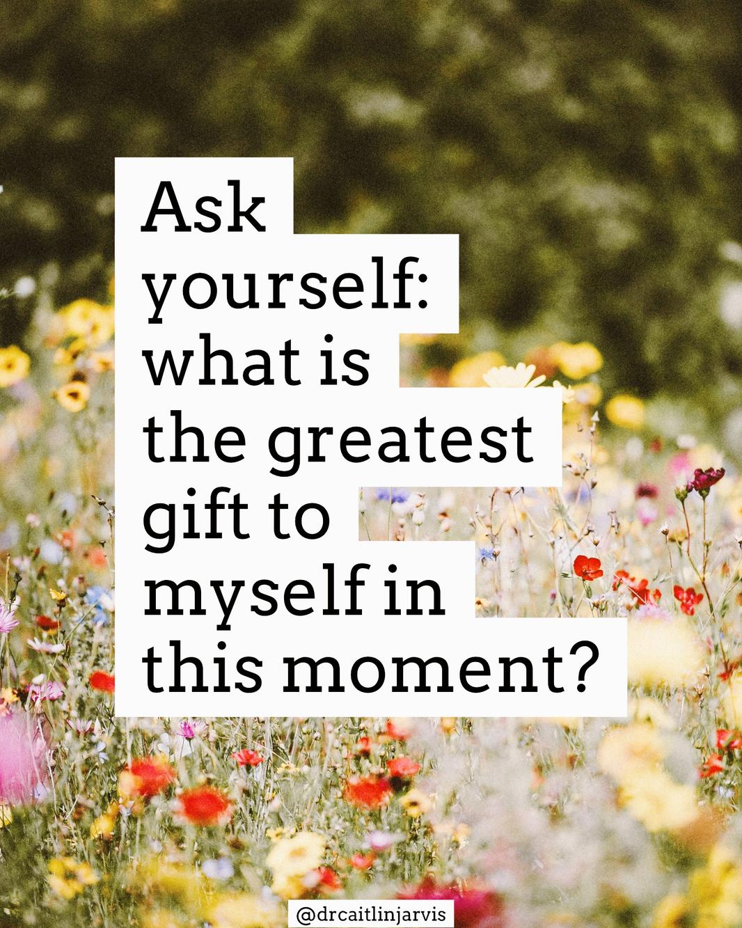 What is the Greatest Gift