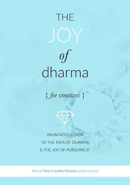 joy of dharma introduction cover creative dharma course