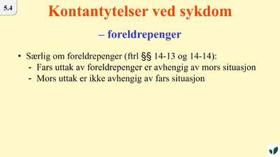 JK05 Foreldrepenger