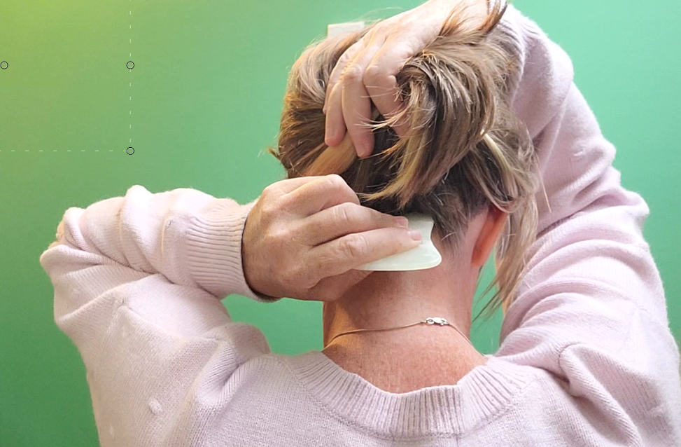 gua sha back of neck