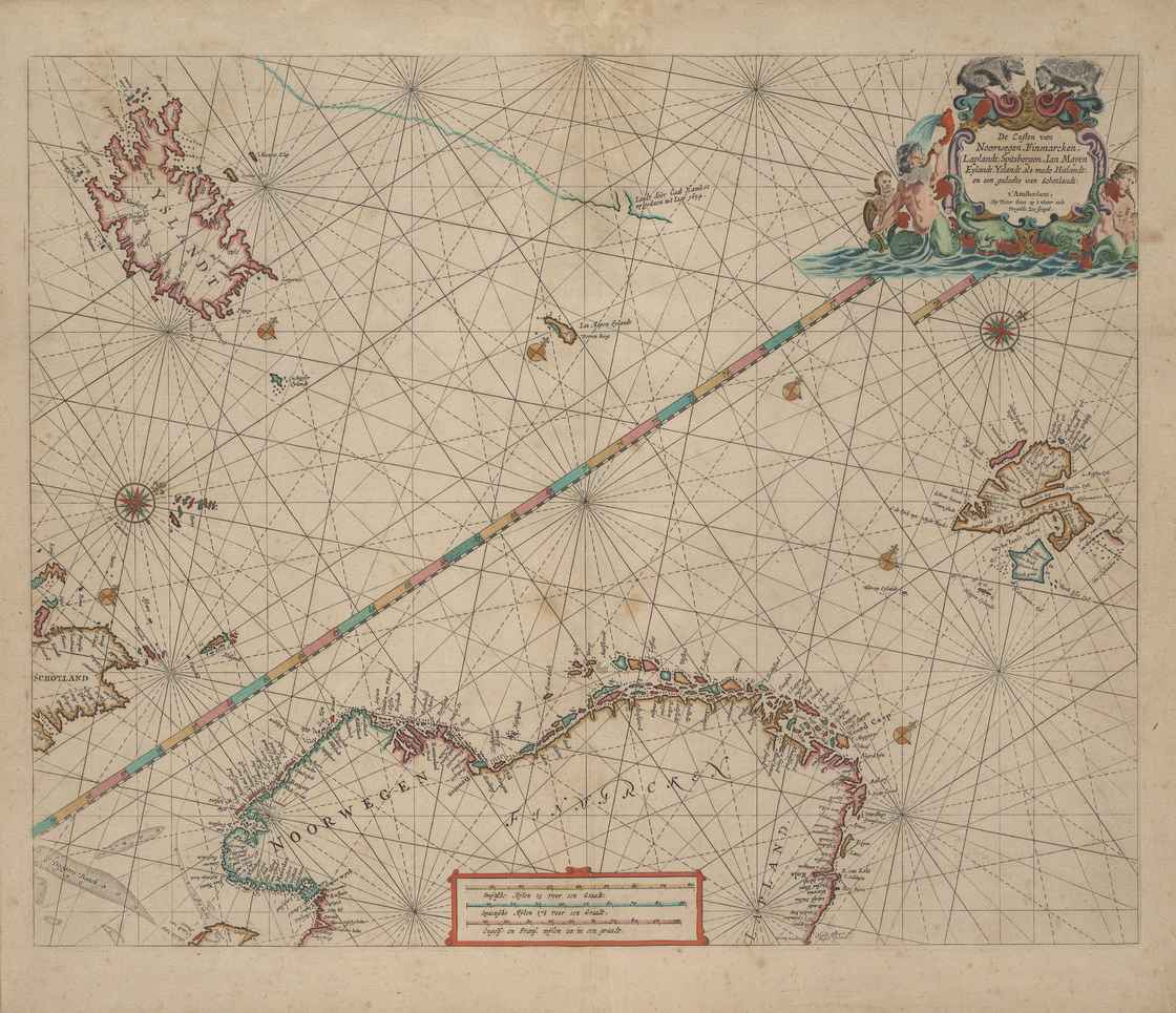 1663_map_Pieter_Goos_northsea_norwegian_sea