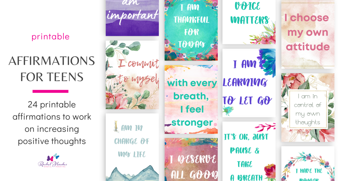 affirmations for teens image