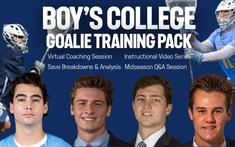 College Goalie Training Pack - Boys Coaches