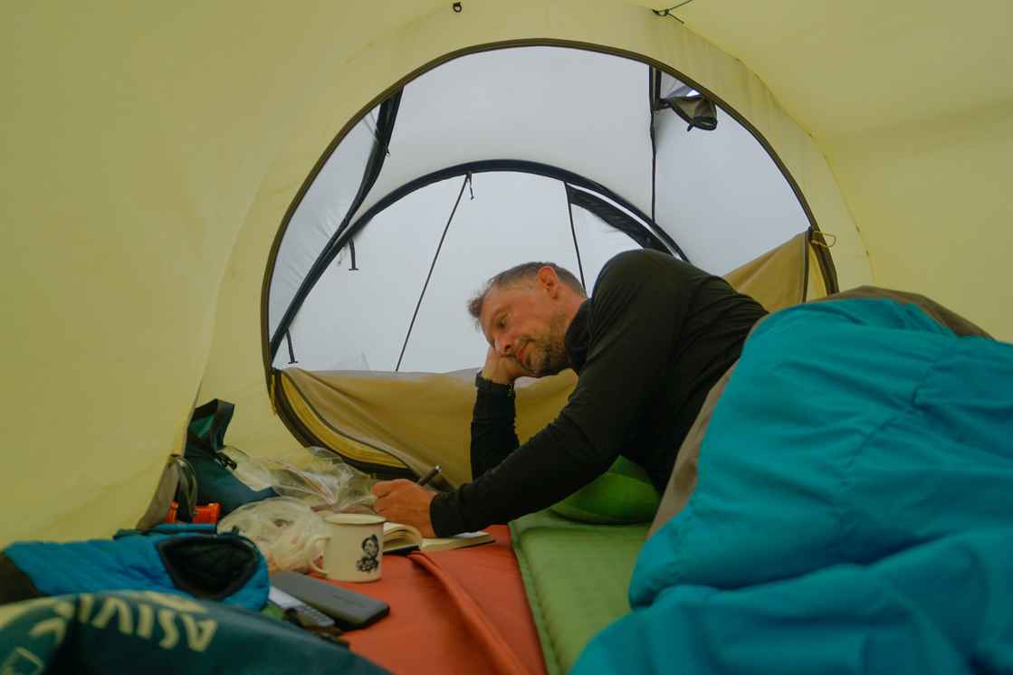 Martin Kaas - Forfatter reflektion i teltet