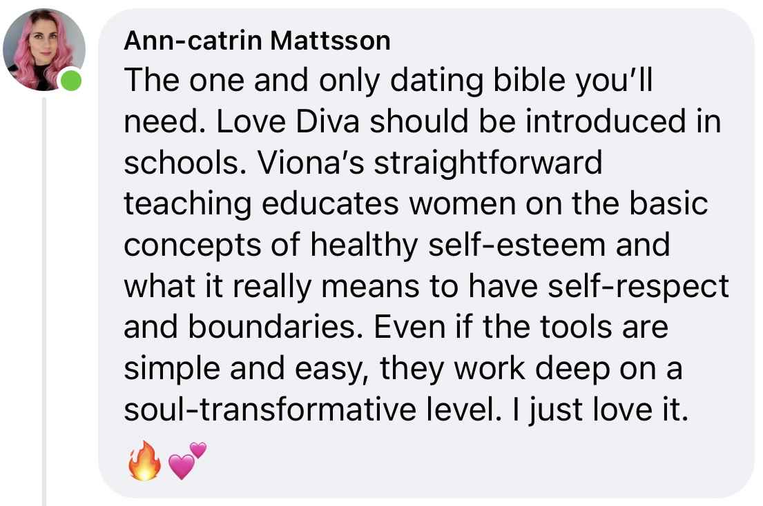 ann-catrin love diva testimonial