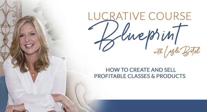 Lucrative Course Blueprint 2021