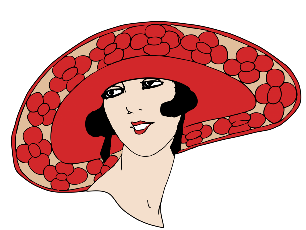 woman-in-hat-retro