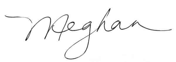 meghan signature