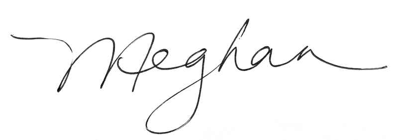 meghan signature