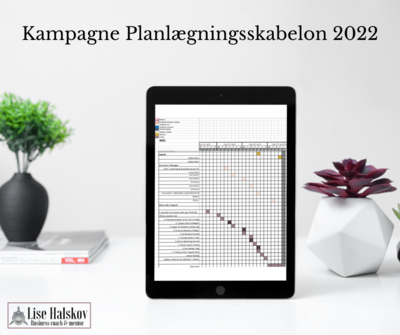 Kampagneplanlægnings kalenderen 2022