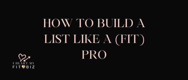 list like a (fit) pro course header