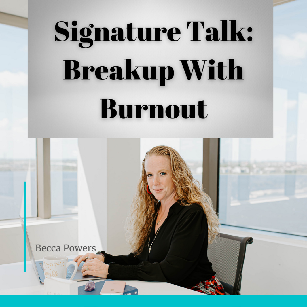 Speaker Topics Breakup with Burnout