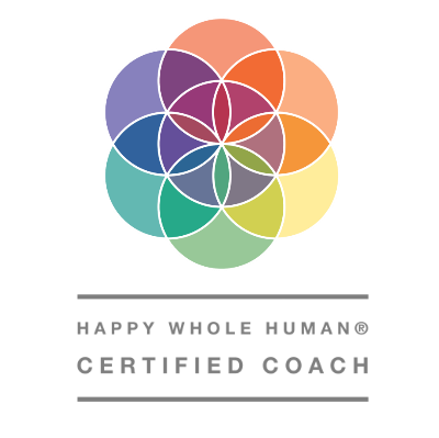 Happy Whole Human Certified Coach Square-White