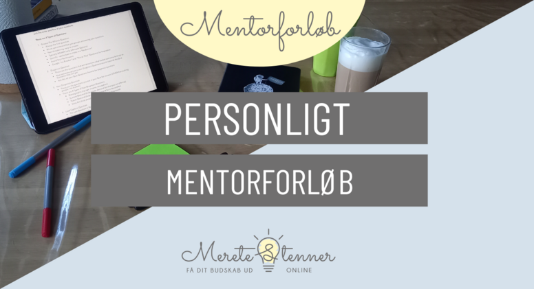 Personligt mentorforløb