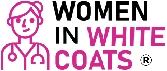 Women in White Coats Logo