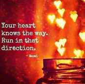 your heart knows the way