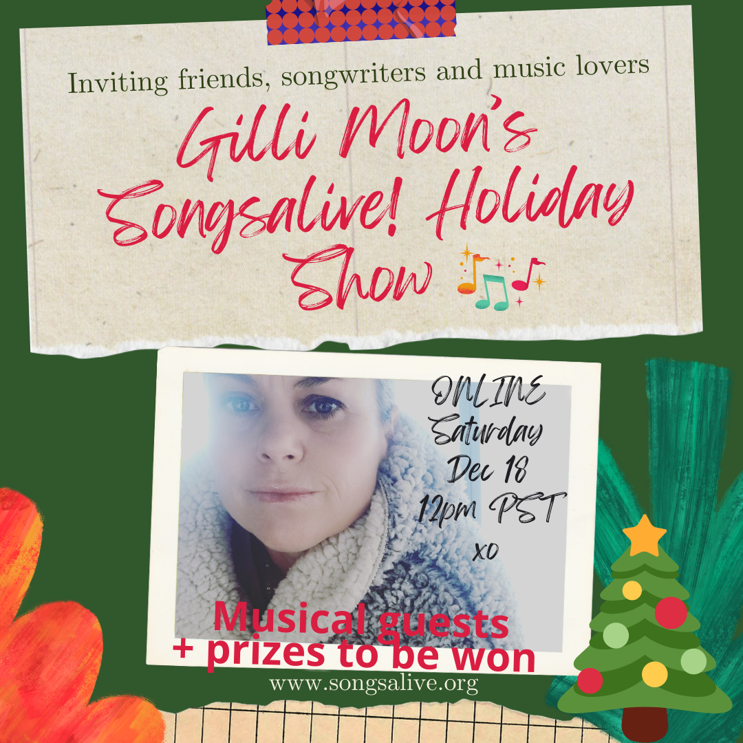 Gilli Moons Songsalive Holiday Show