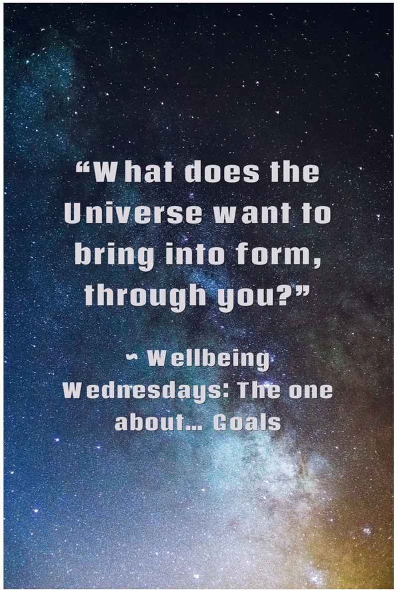 WBW #30 quote - What does the universe want?