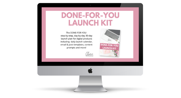 DONE-FOR-YOU LAUNCH KIT