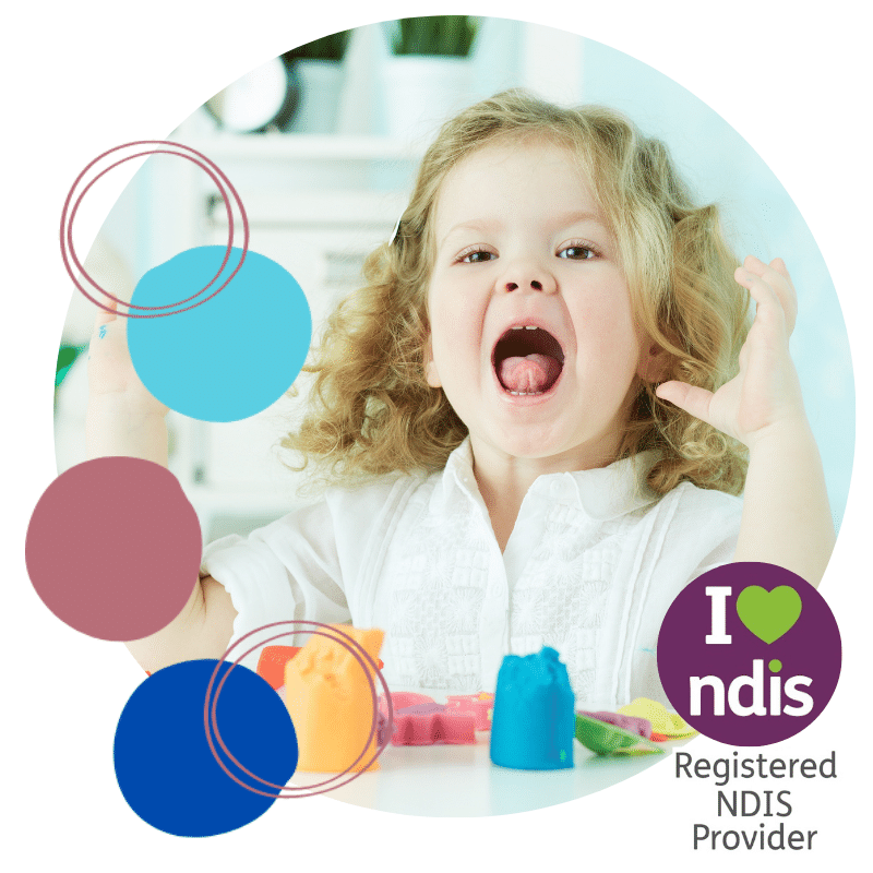 happy child ndis play therapy