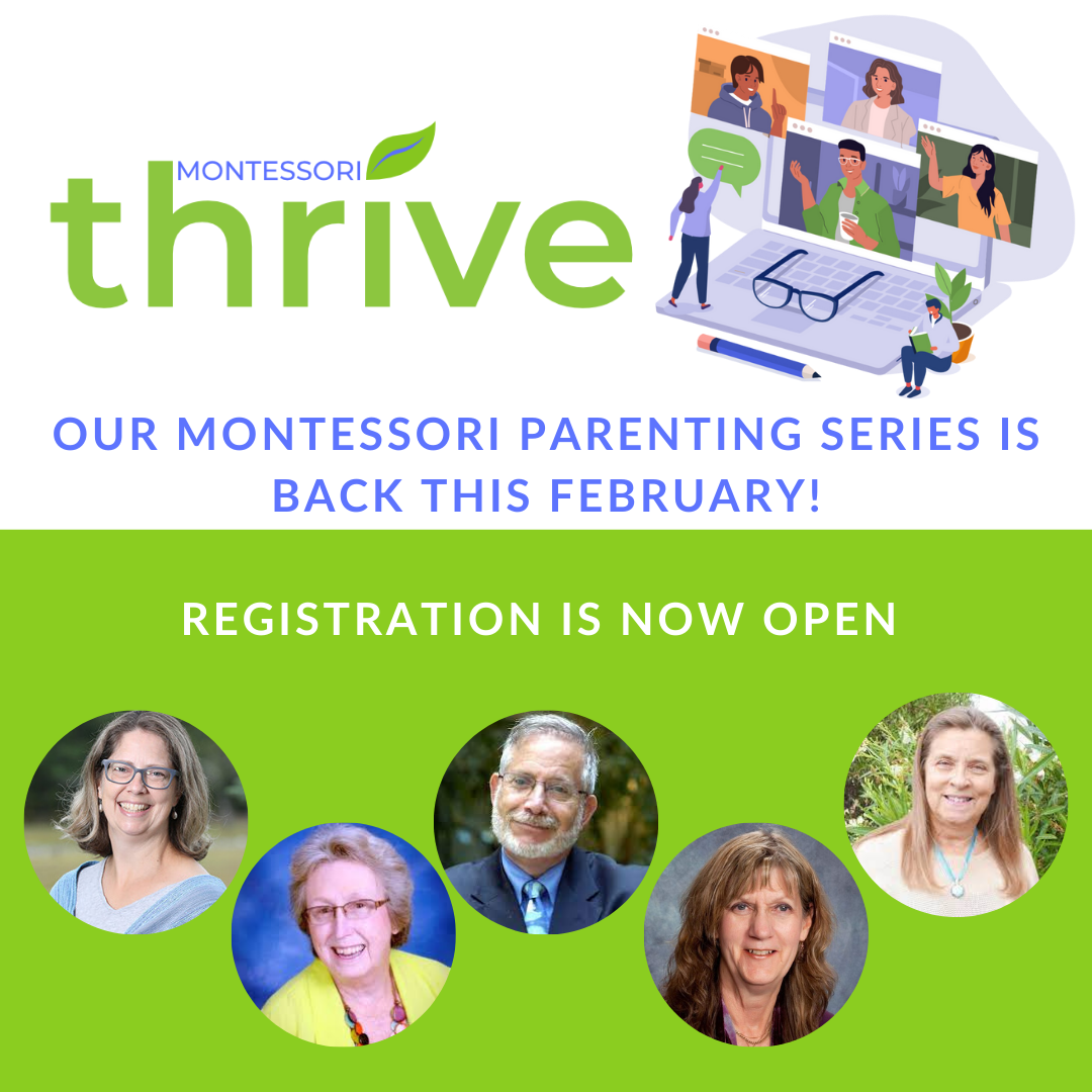 Our Montessori Parenting Series Is Here 