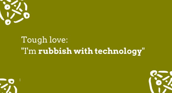 Rubbish with technology