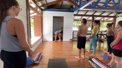 Doorframe Handstand 1