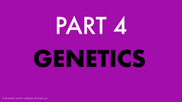 Headache and Migraine Part 4 Genetics
