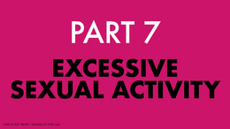 Headache and Migraine Part 7 Excess Sexual Activity