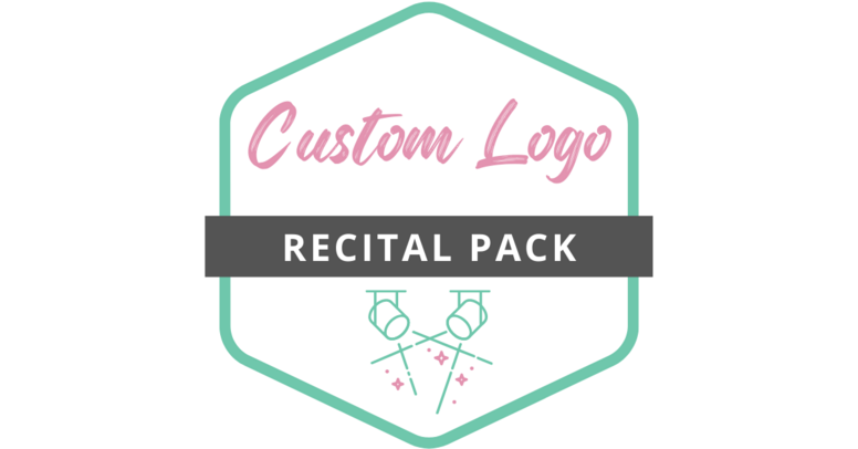 Custom Logo Recital Pack