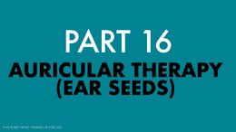 Headache and Migraine Part 16 Auricular Therapy