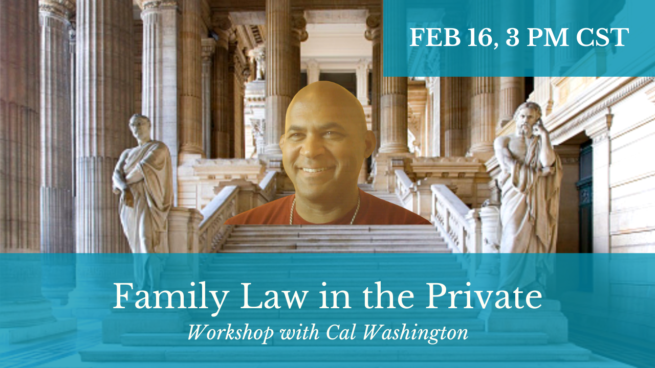 png Family Law Workshop with Cal Washington