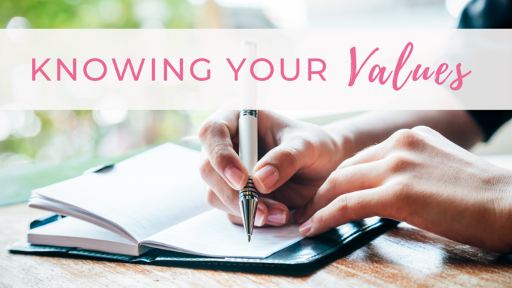 Knowing your values