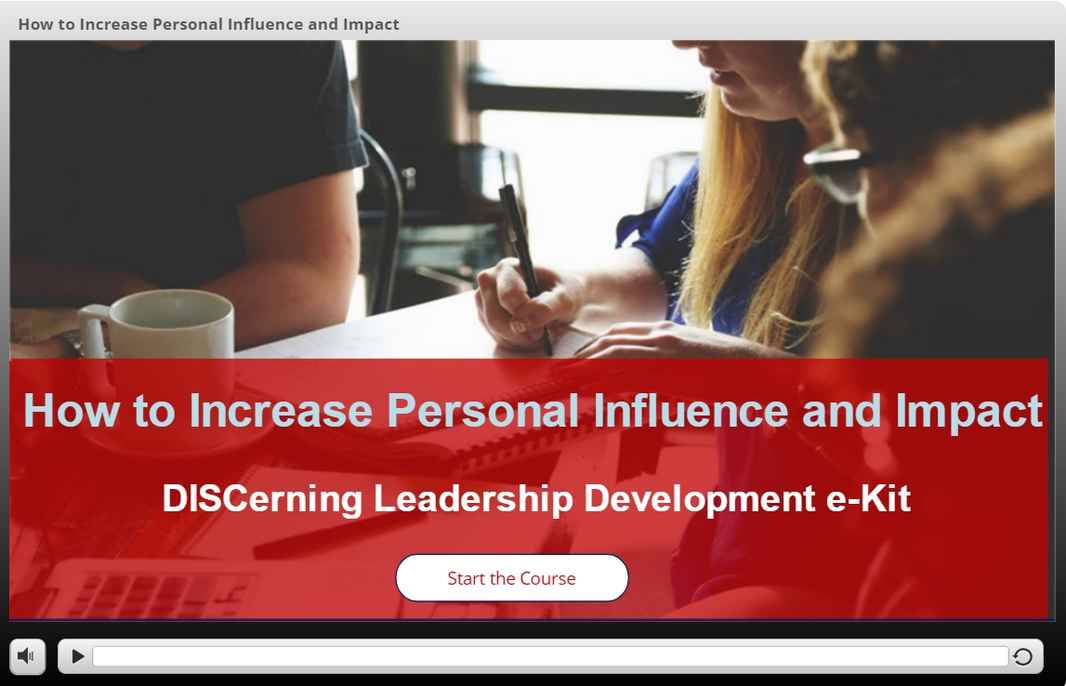 HowToIncreasePersonalInfluence&Impact_course