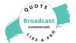 Quote Like a Pro Broadcast Template