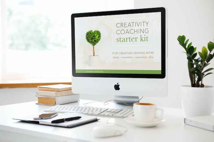 imac home office creativity coaching starter kit copy