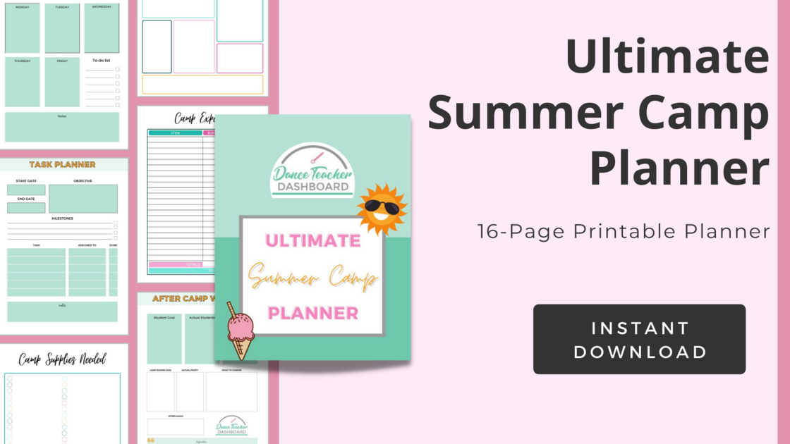 Summer Camp Planner Cover Image