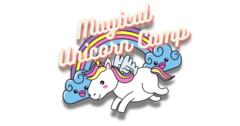Magical Unicorn Logo Cover