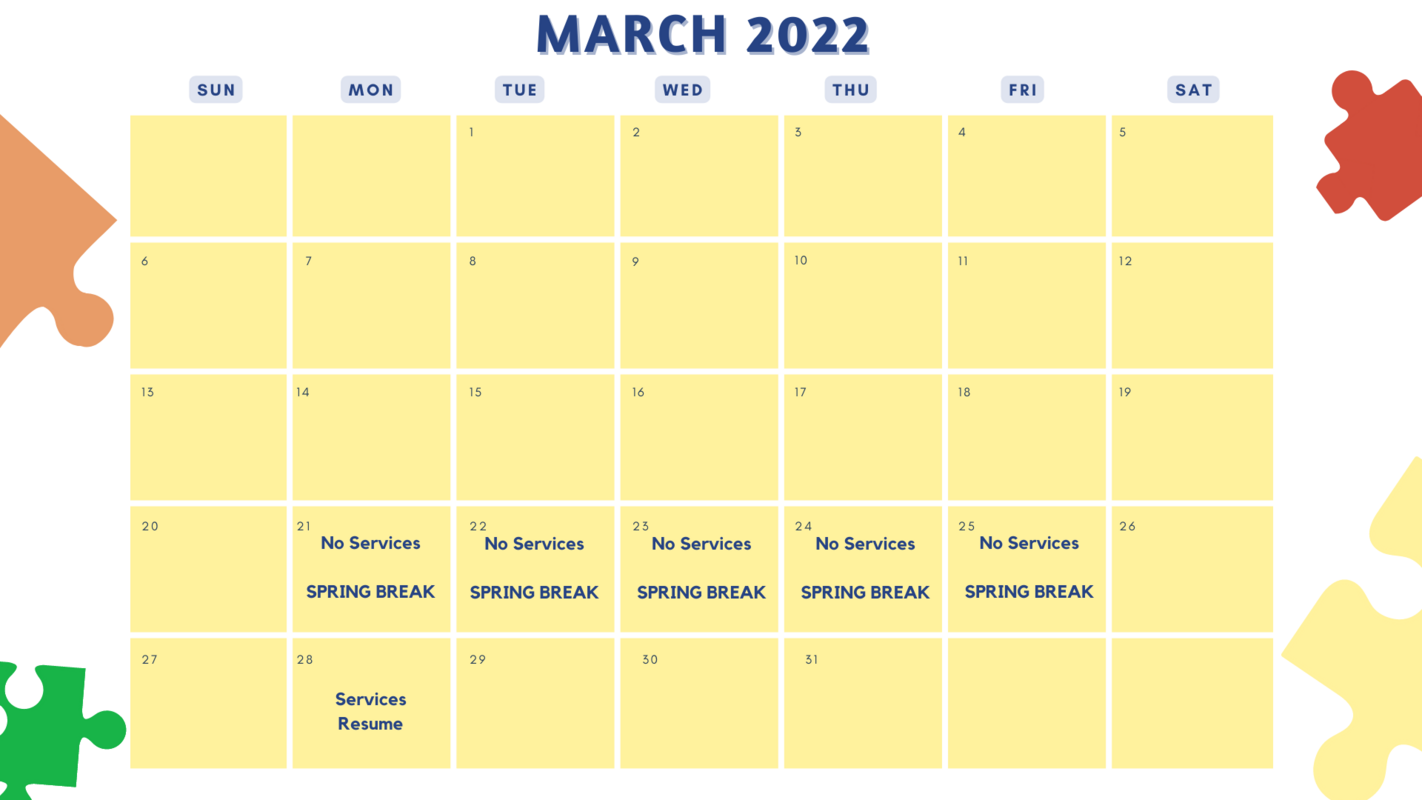 March - April 2022