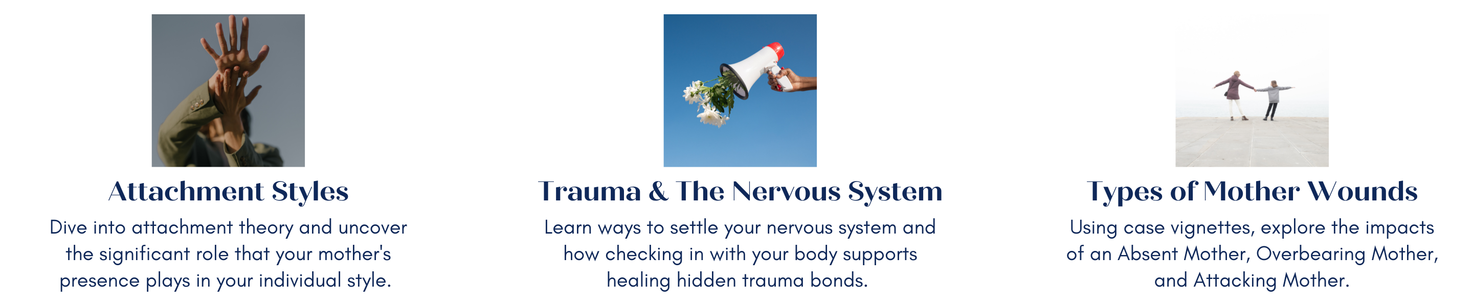 Attachment Theory, Types of Mother Wounds, Trauma and the Nervous System