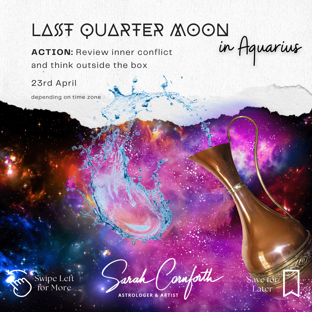 8 Last Quarter Moon in Aquarius