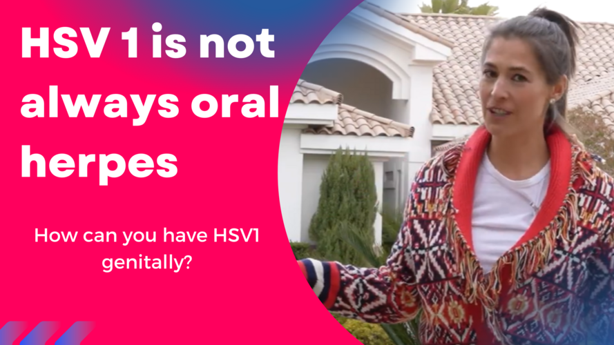 HSV 1 is not always oral herpes(Blog Banner)